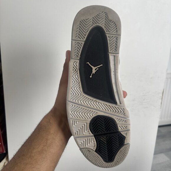 Air Jordan 4 Military Black Sneakers - Picture 3 of 5